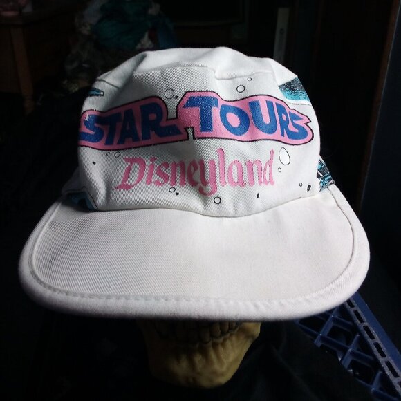 Vintage Disneyland Star Tours Painter Hat Cap